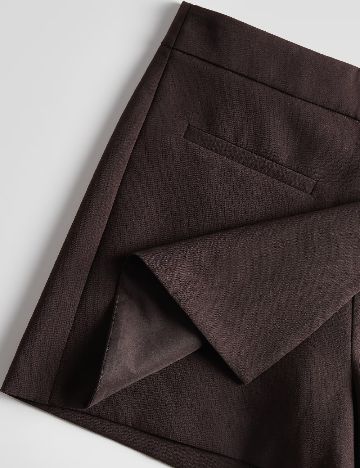 Fusta pantalon Reserved, maro inchis