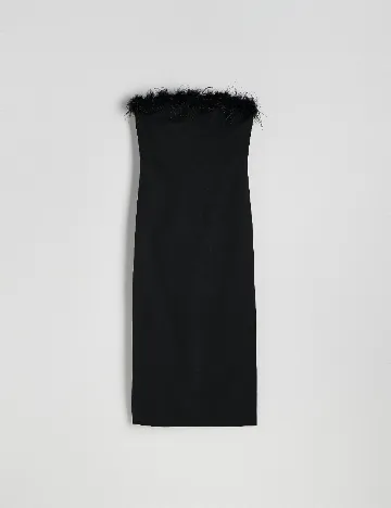 Rochie medie Reserved, negru