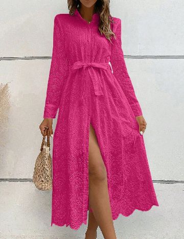 Rochie medie SHEIN, roz