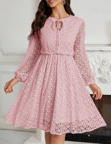 Rochie scurta SHEIN, roz