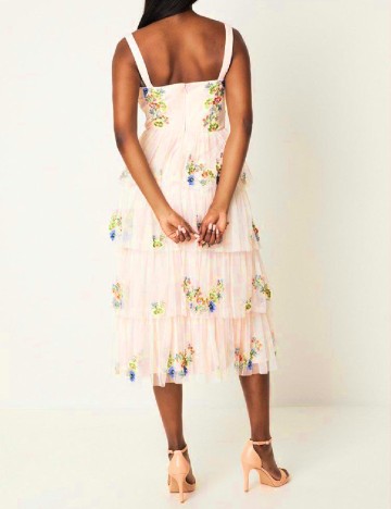 Rochie medie Coast, roz pal