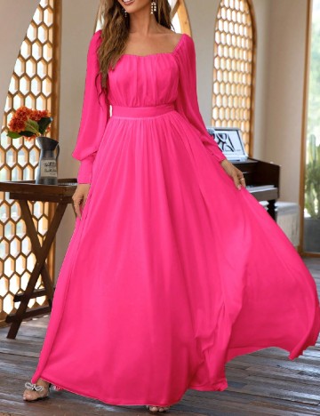 Rochie lunga SHEIN, roz