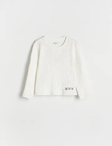Bluza Reserved, ecru