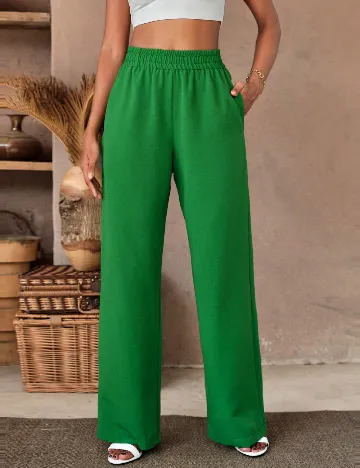 Pantaloni SHEIN, verde