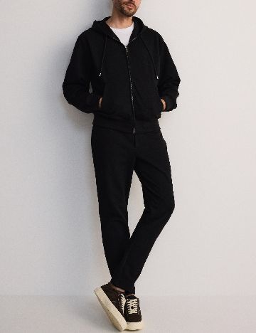 Pantaloni Reserved, negru
