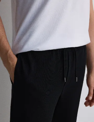 Pantaloni Reserved, negru