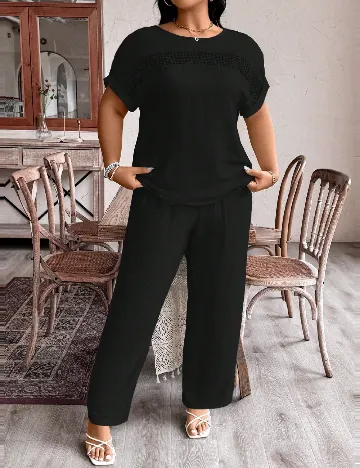 Compleu SHEIN CURVE, negru