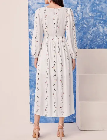 Rochie medie SHEIN, alb