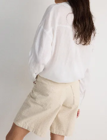 Pantaloni scurti Reserved, crem