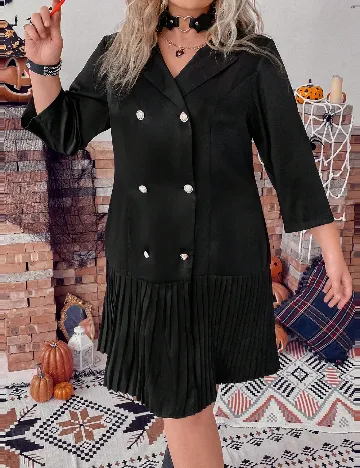Rochie medie SHEIN CURVE, negru