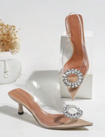 Pantofi SHEIN, transparent