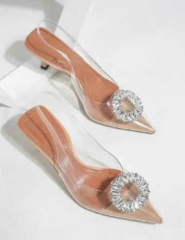 Pantofi SHEIN, transparent