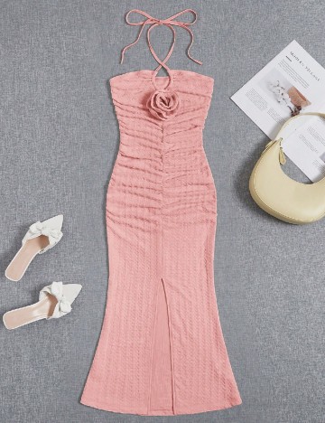 Rochie medie SHEIN, roz