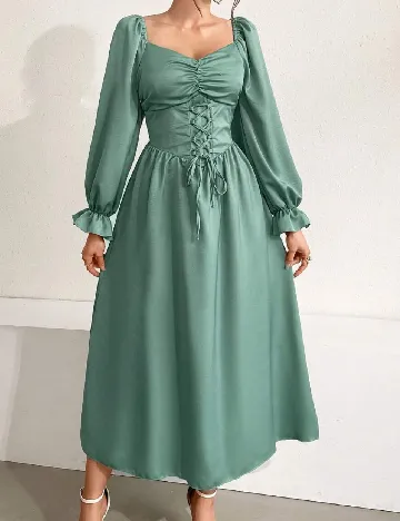 Rochie lunga SHEIN, turcoaz