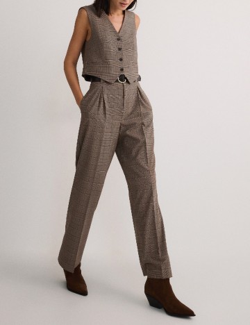 Pantaloni Reserved, maro