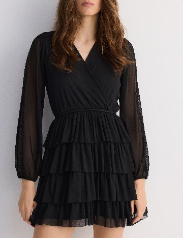 Rochie scurta Reserved, negru