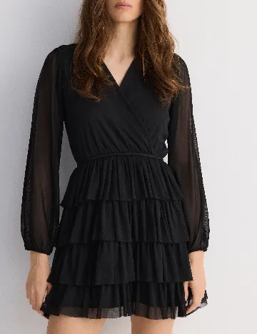 Rochie scurta Reserved, negru