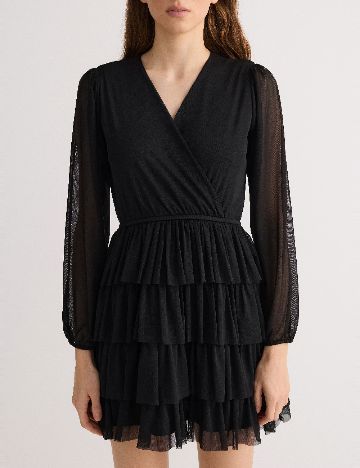 Rochie scurta Reserved, negru