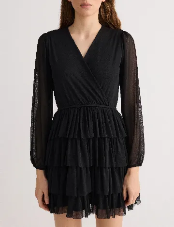 Rochie scurta Reserved, negru