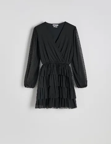 Rochie scurta Reserved, negru