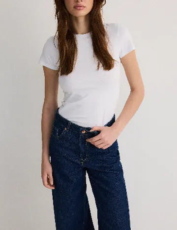 Tricou Reserved, alb