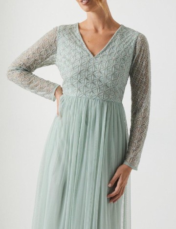 Rochie lunga Coast, verde
