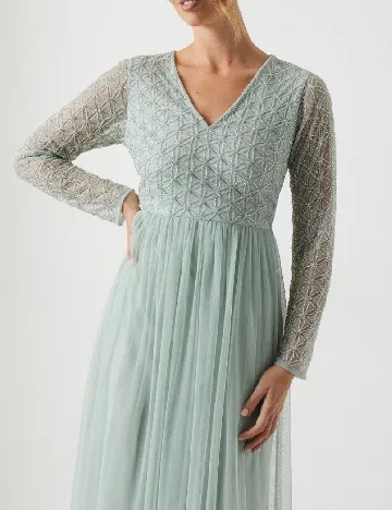 Rochie lunga Coast, verde