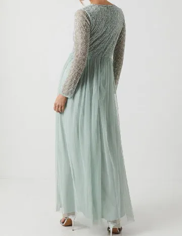 Rochie lunga Coast, verde