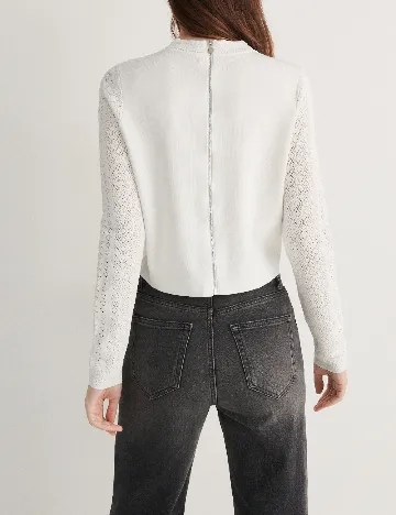 Bluza Reserved, alb