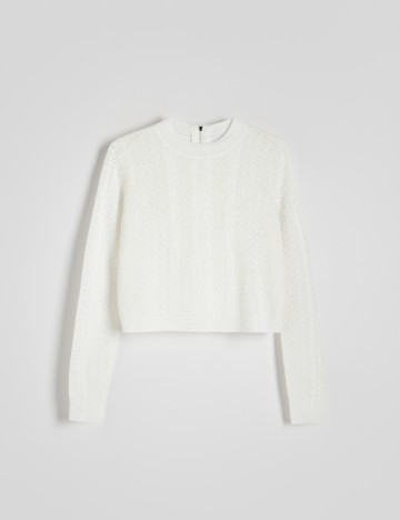 Bluza Reserved, alb