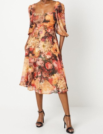Rochie medie Coast, maro