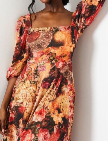 Rochie medie Coast, maro