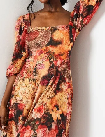 Rochie medie Coast, maro