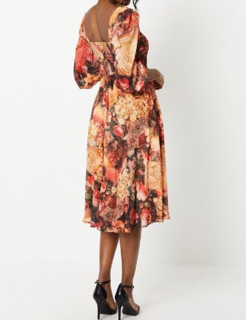 Rochie medie Coast, maro