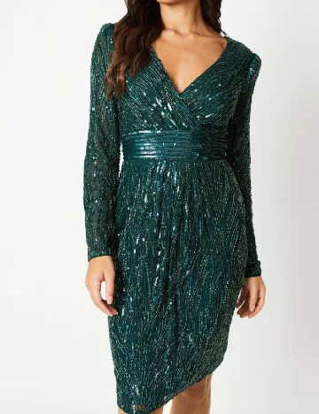 Rochie scurta Coast, verde