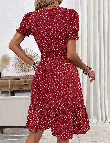 Rochie scurta SHEIN, rosu