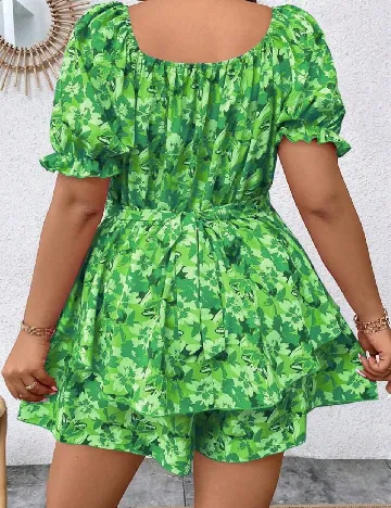 Salopeta SHEIN CURVE, verde