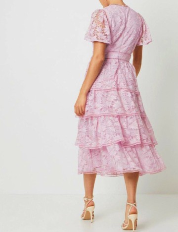 Rochie medie Coast, roz