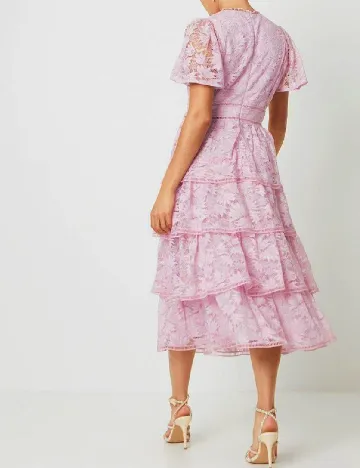Rochie medie Coast, roz