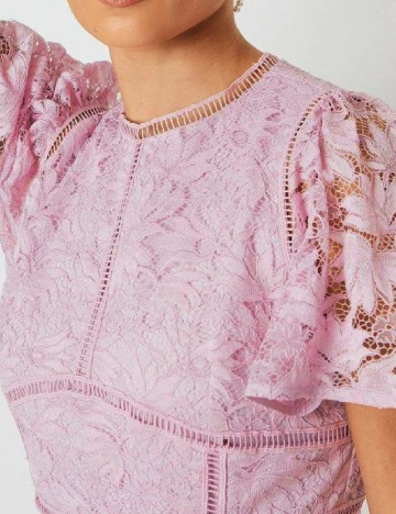 Rochie medie Coast, roz