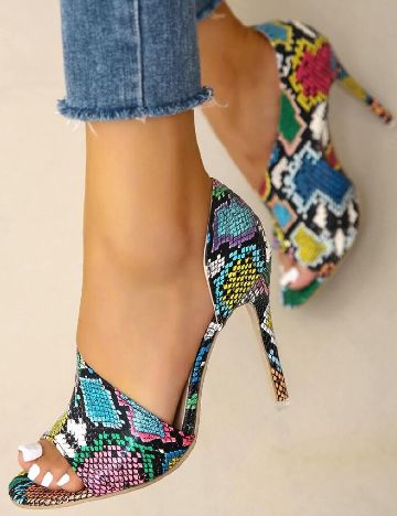 Sandale SHEIN, mix culori
