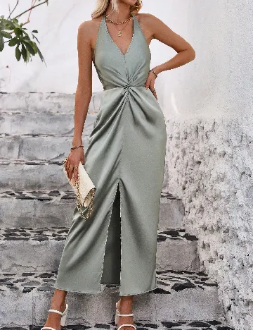 Rochie medie SHEIN, verde