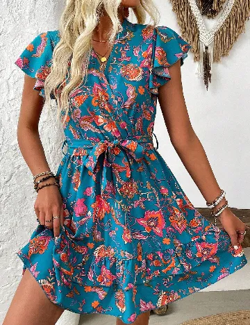 Rochie scurta SHEIN, albastru