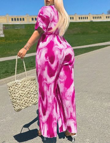 Salopeta SHEIN CURVE, roz