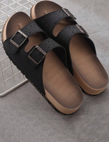 Slapi SHEIN, negru