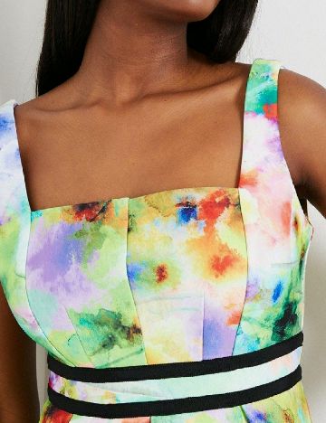 Rochie medie Coast, mix culori