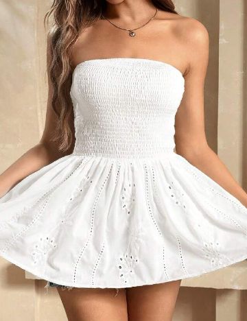Top SHEIN, alb