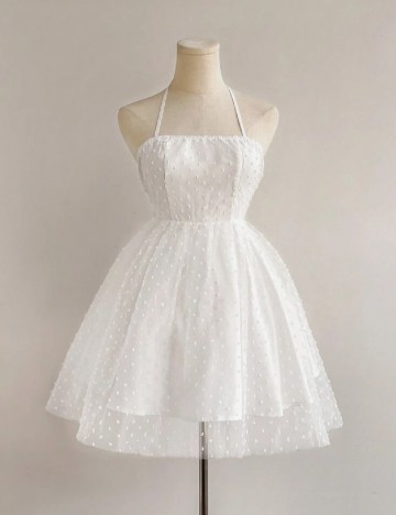 Rochie scurta SHEIN, alb