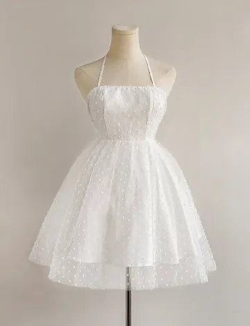 Rochie scurta SHEIN, alb
