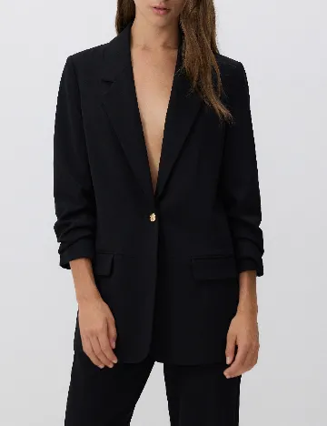 Sacou Reserved, negru